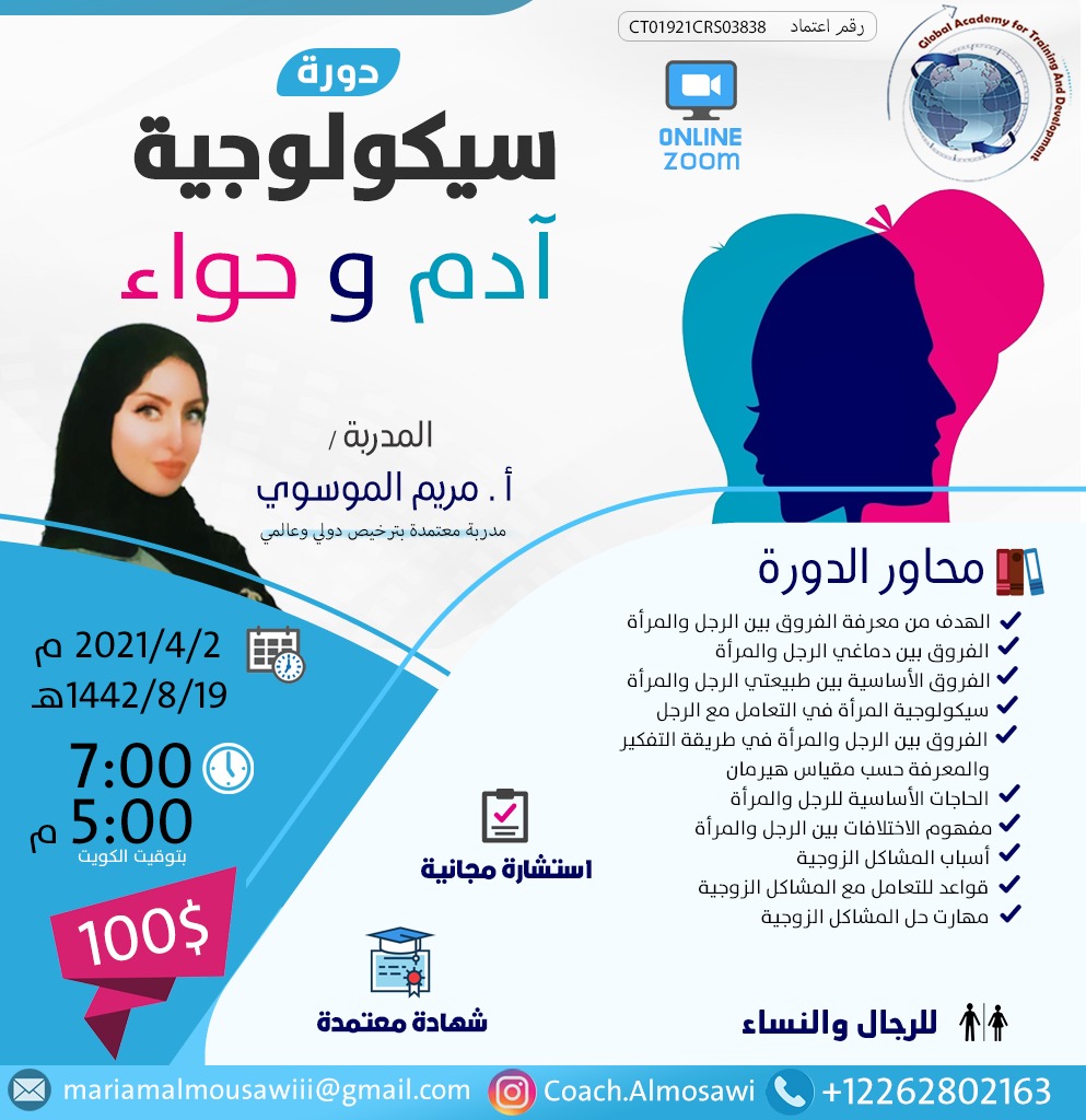 سيكولوجية أدم و حواء 
